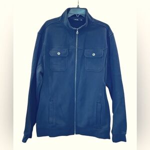 Fleece Zip Front Jacket.